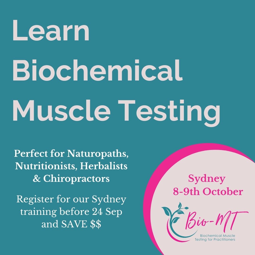 Bio Muscle Testing For Natural Therapists A Better You Naturally 2077